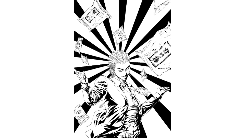 迫 稔雄 「嘘喰い」原画展
